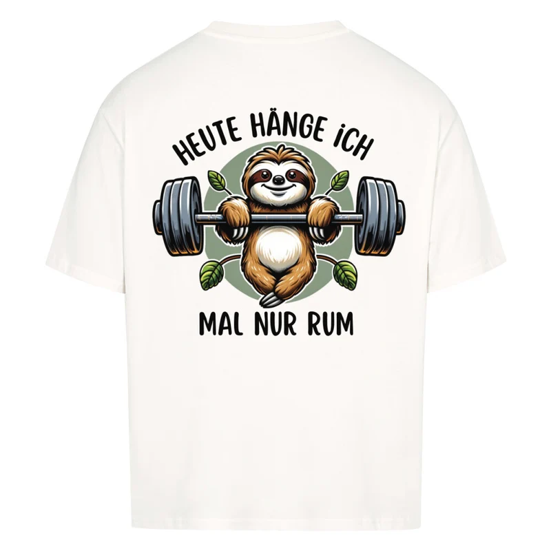 RUM HÄNGEN - OVERSIZED SHIRT BACKPRINT