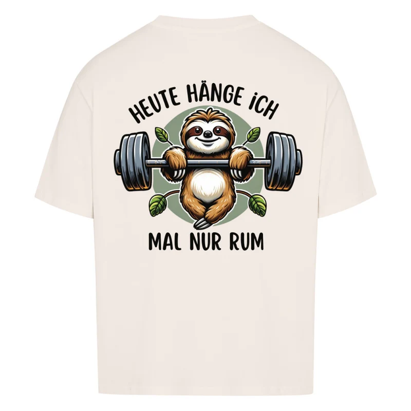 RUM HÄNGEN - OVERSIZED SHIRT BACKPRINT