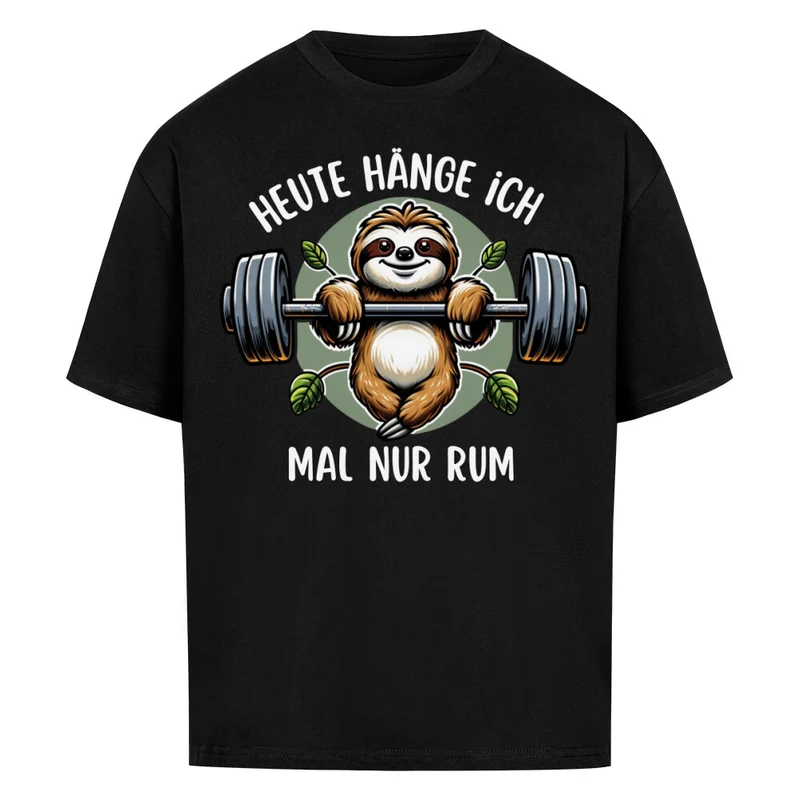 RUMHÄNGEN - OVERSIZED SHIRT FRONTPRINT