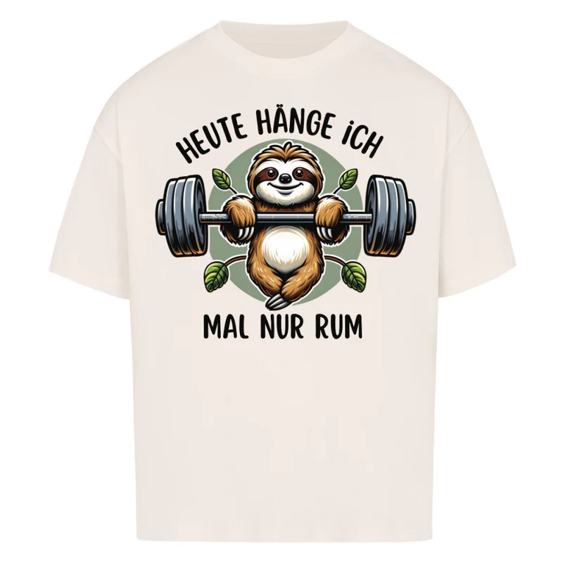 RUMHÄNGEN - OVERSIZED SHIRT FRONTPRINT