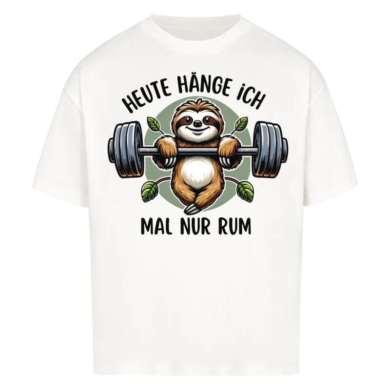 RUMHÄNGEN - OVERSIZED SHIRT FRONTPRINT