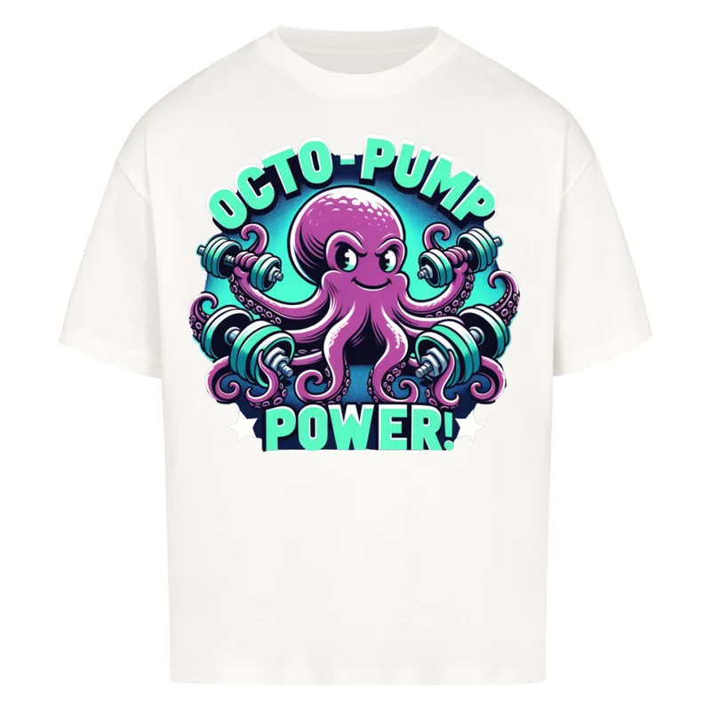 OCTO PUMP - OVERSIZED SHIRT FRONTPRINT