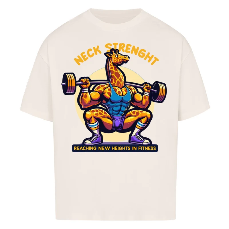 NECK STRENGHT - OVERSIZED SHIRT FRONTPRINT