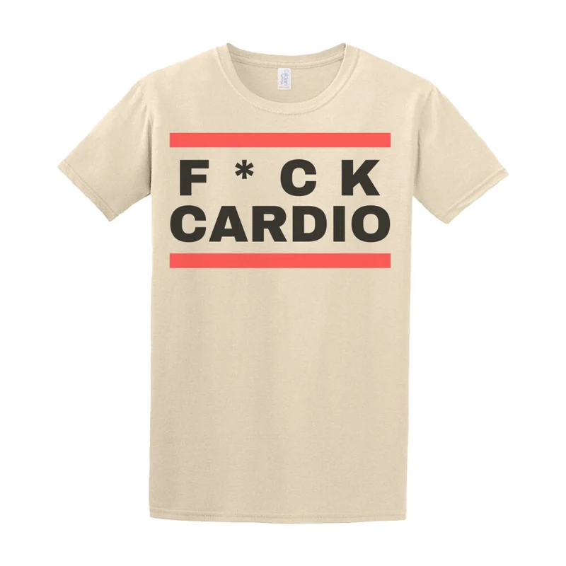 F*CK CARDIO - Regular Shirt - Frontprint