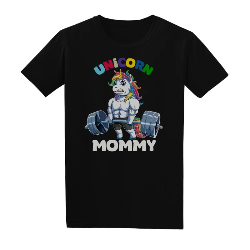 UNICORN MOMMY - Regular Shirt - Frontprint