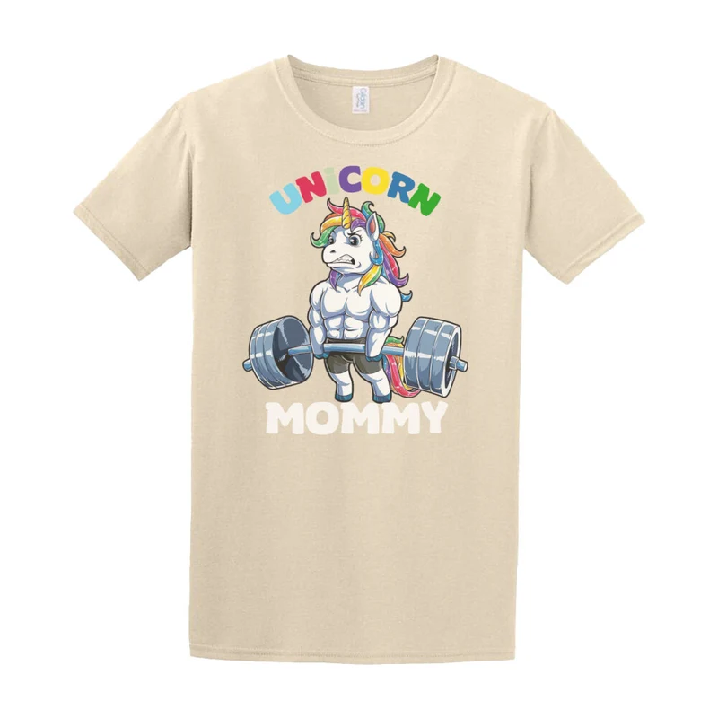 UNICORN MOMMY - Regular Shirt - Frontprint