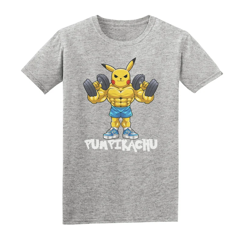 PUMPIKACHU - Regular Shirt - Frontprint