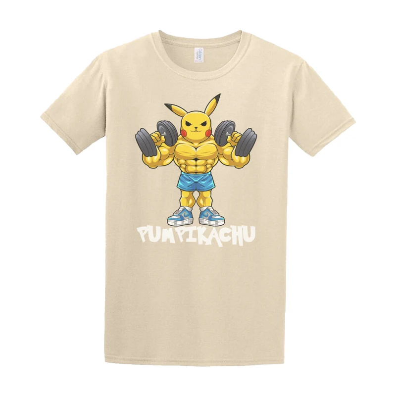PUMPIKACHU - Regular Shirt - Frontprint