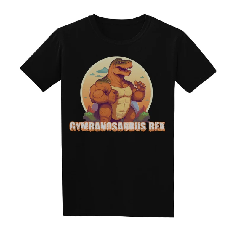 GYMRANOSAURUS REX - Regular Shirt - Frontprint