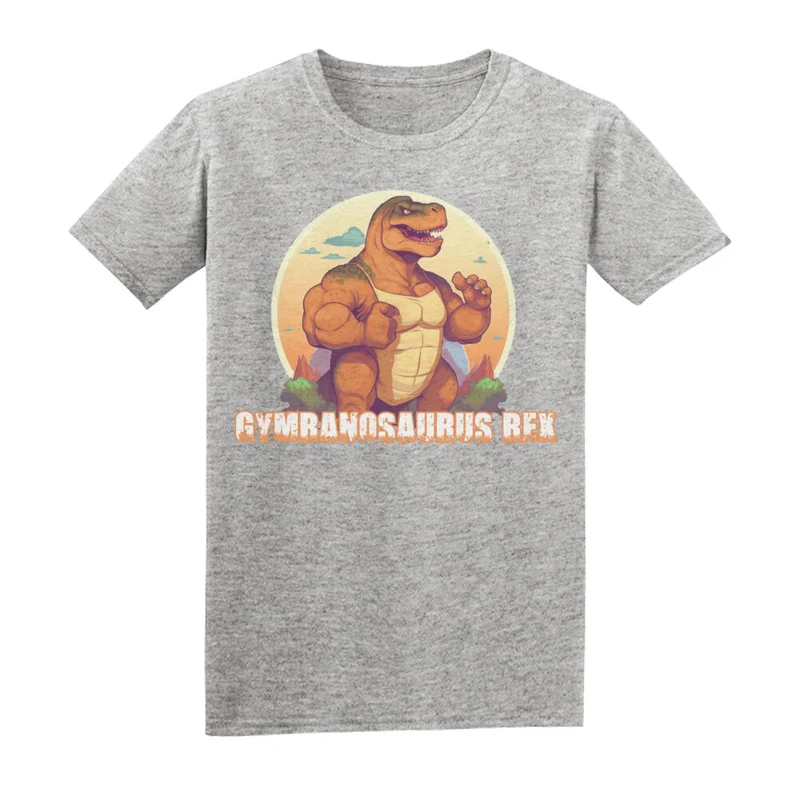 GYMRANOSAURUS REX - Regular Shirt - Frontprint