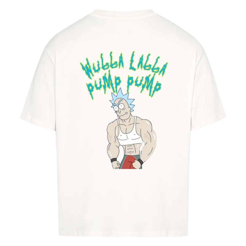 WUBBA LABBA - OVERSIZED SHIRT BACKPRINT