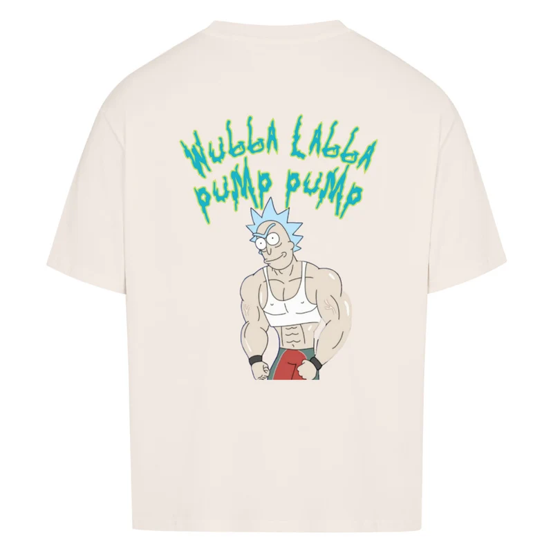 WUBBA LABBA - OVERSIZED SHIRT BACKPRINT