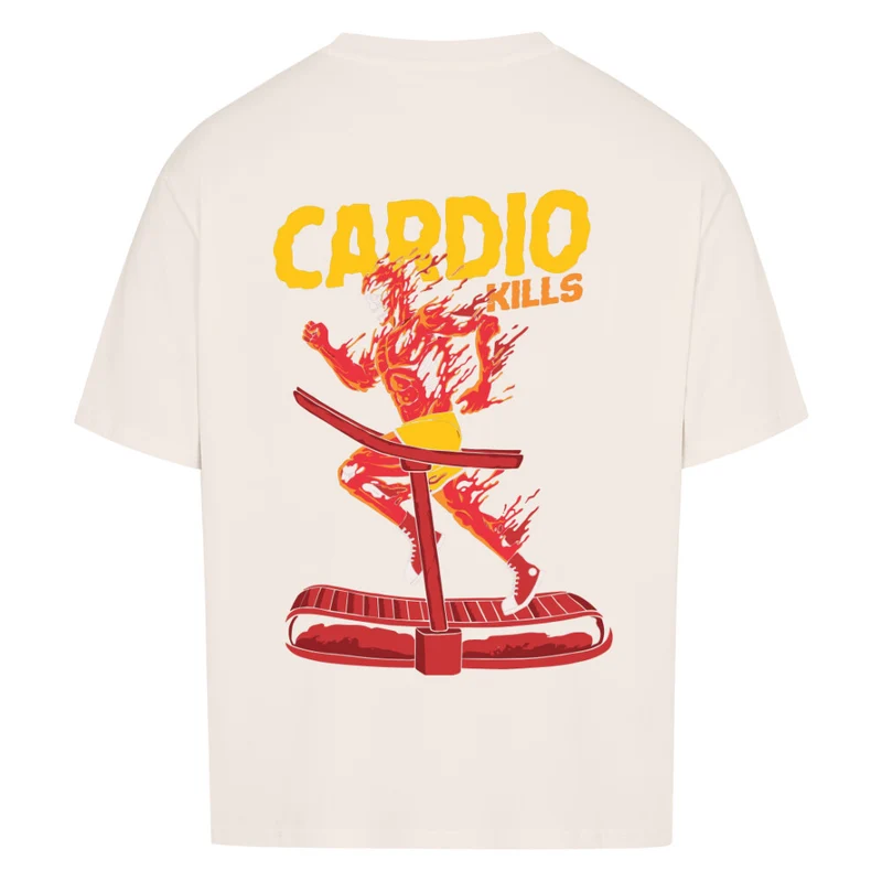 CARDIO KILLS - OVERSIZED SHIRT BACKPRINT