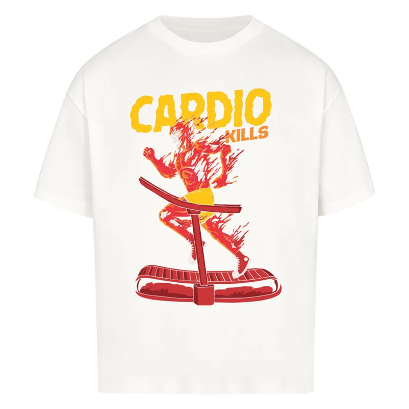 CARDIO KILLS - OVERSIZED SHIRT DAMEN
