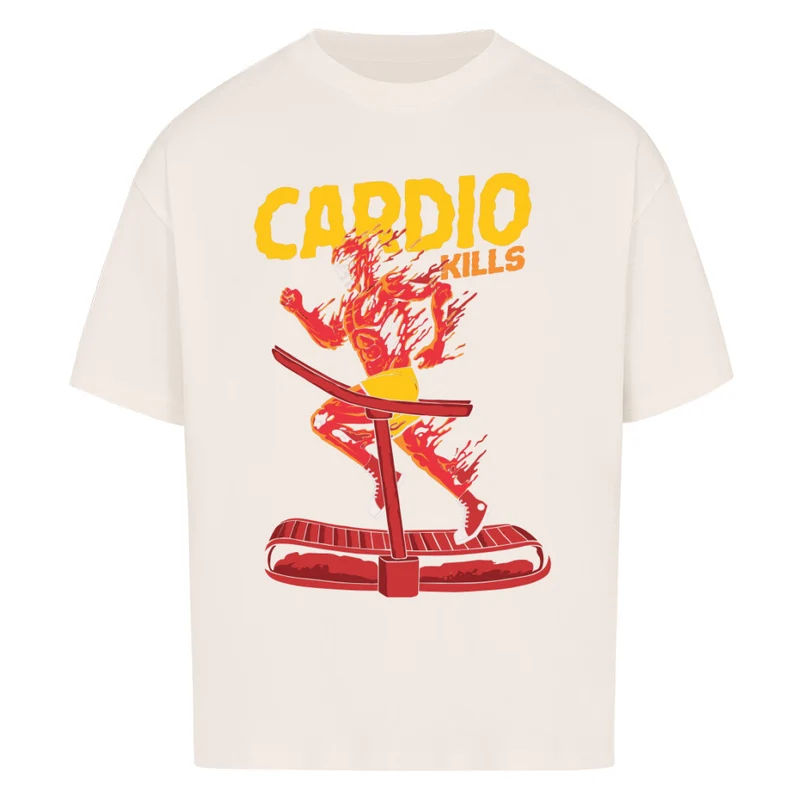 CARDIO KILLS - OVERSIZED SHIRT DAMEN