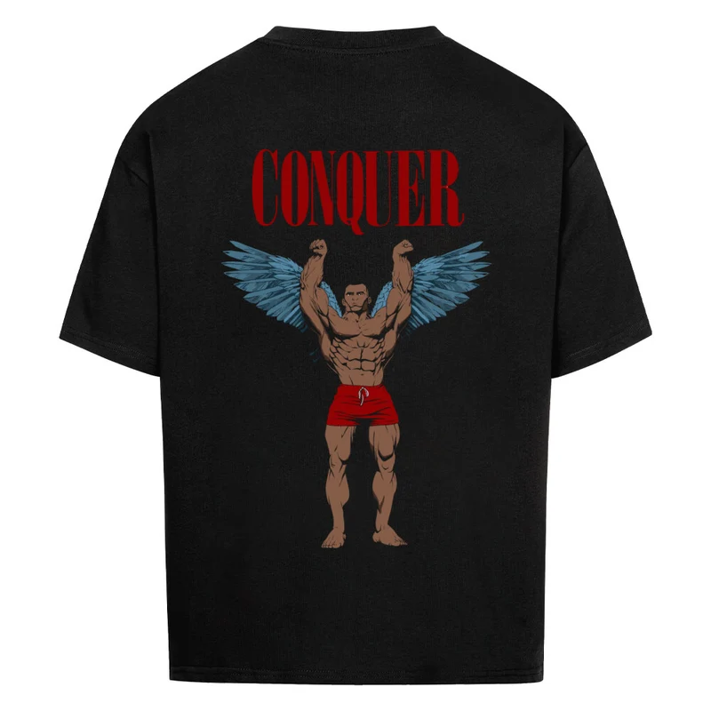CONQUER - OVERSIZED SHIRT BACKPRINT