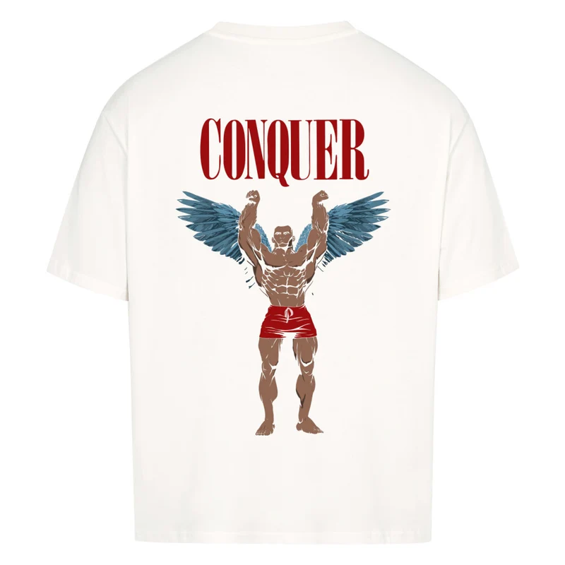 CONQUER - OVERSIZED SHIRT BACKPRINT