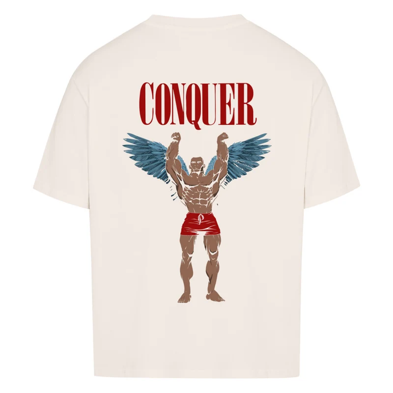CONQUER - OVERSIZED SHIRT BACKPRINT