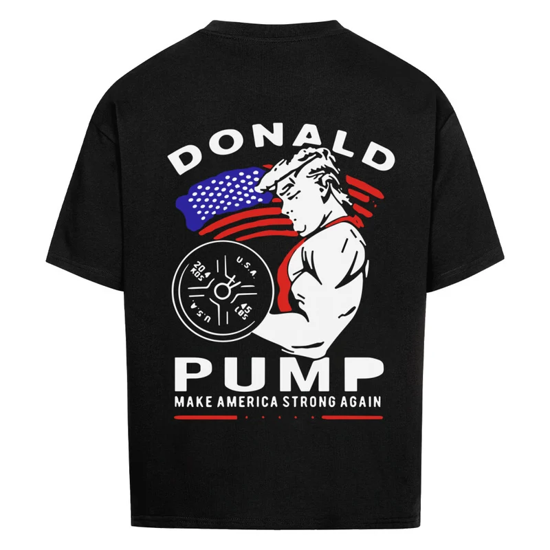 DONALD PUMP - OVERSIZED SHIRT BACKPRINT