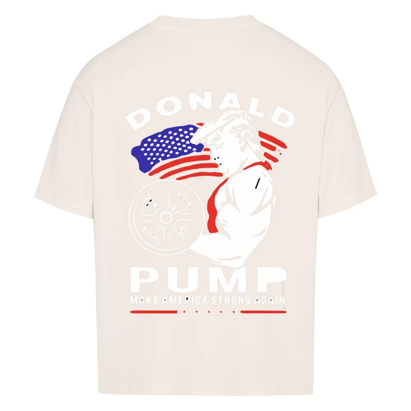 DONALD PUMP - OVERSIZED SHIRT BACKPRINT