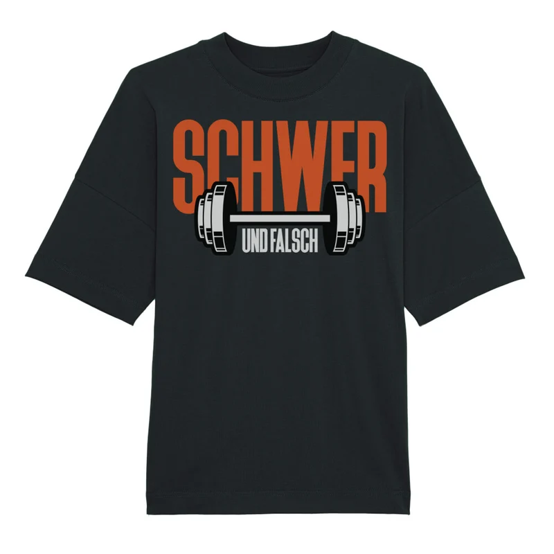 SCHWER UND FALSCH - OVERSIZED SHIRT