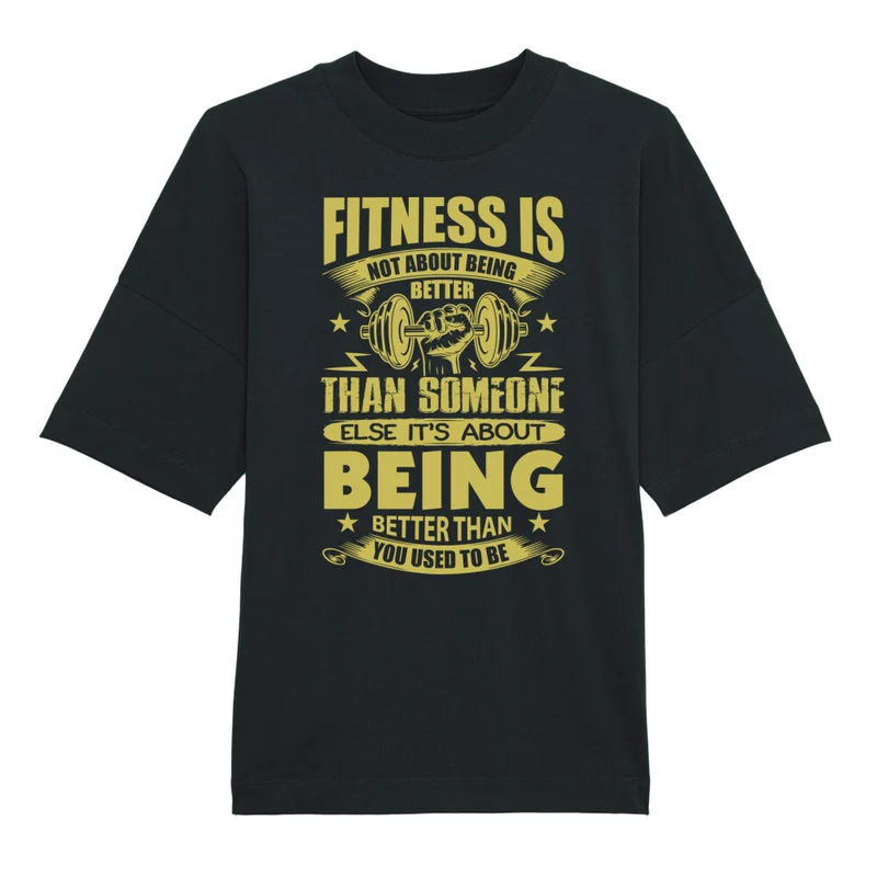 FITNESS IS - OVERSIZED SHIRT