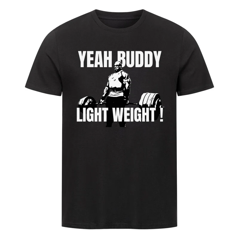 YEAH BUDDY -HERREN PREMIUM OGANIC SHIRT