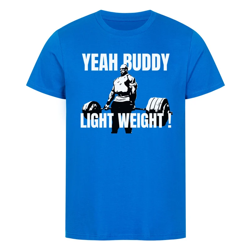 YEAH BUDDY -HERREN PREMIUM OGANIC SHIRT