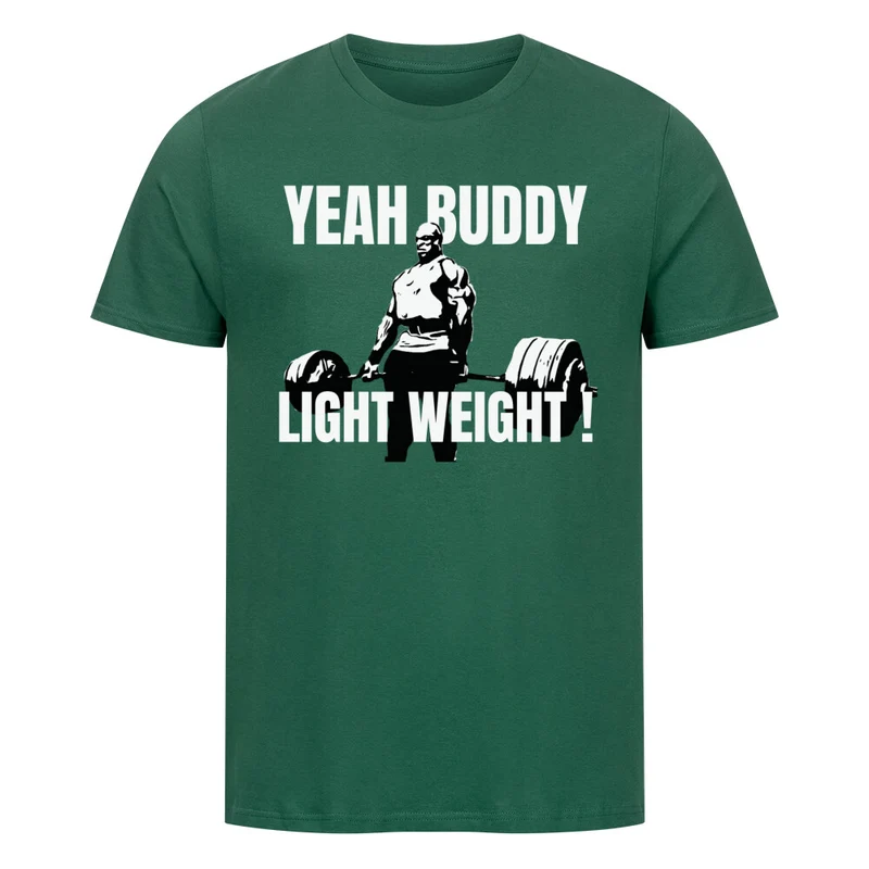 YEAH BUDDY -HERREN PREMIUM OGANIC SHIRT