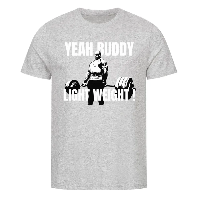 YEAH BUDDY -HERREN PREMIUM OGANIC SHIRT