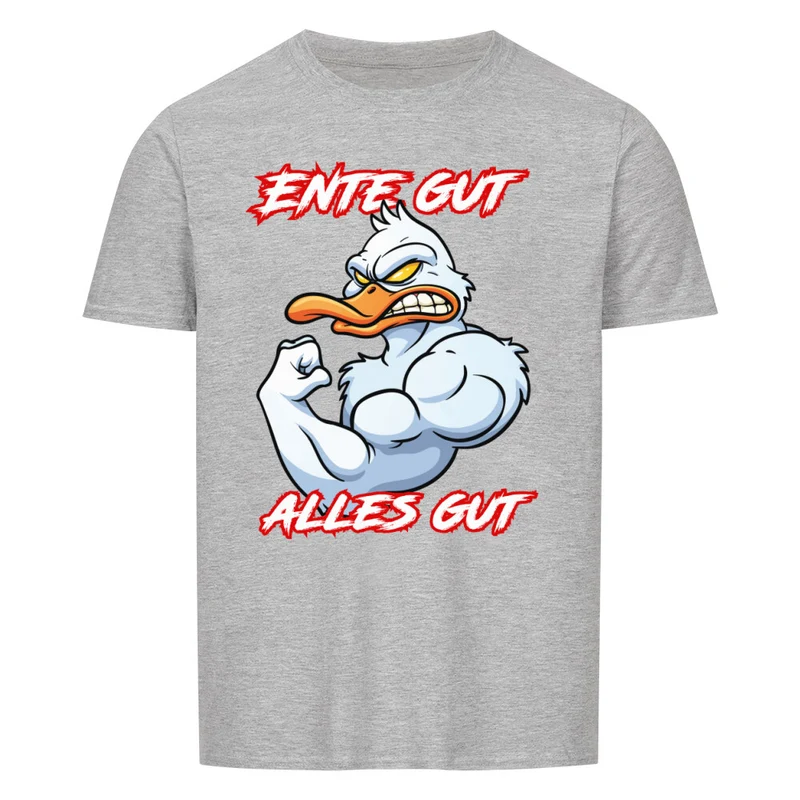 ENTE GUT ALLES GUT - Regular Shirt - Frontprint