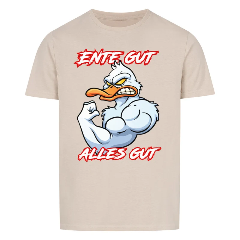 ENTE GUT ALLES GUT - Regular Shirt - Frontprint