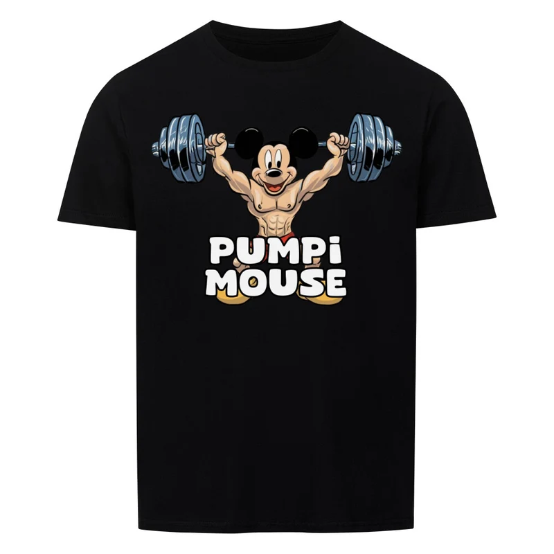 PUMPI MOUSE - Regular Shirt - Frontprint