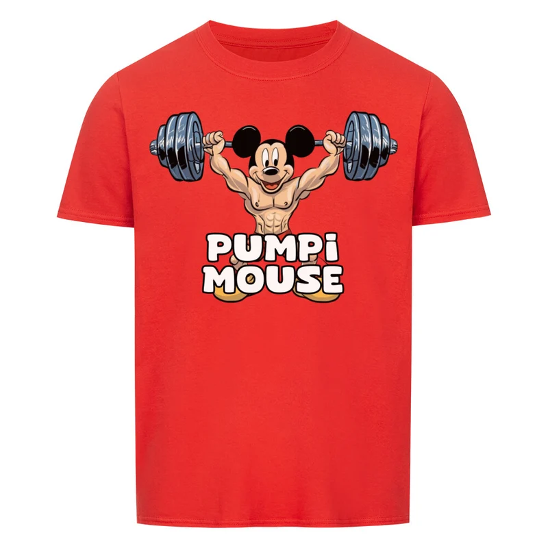 PUMPI MOUSE - Regular Shirt - Frontprint