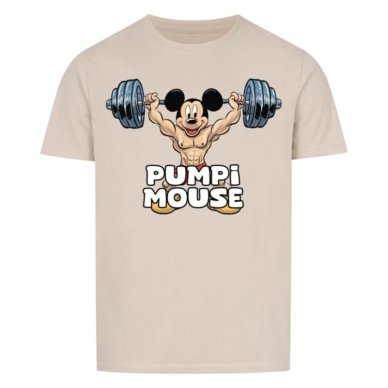 PUMPI MOUSE - Regular Shirt - Frontprint