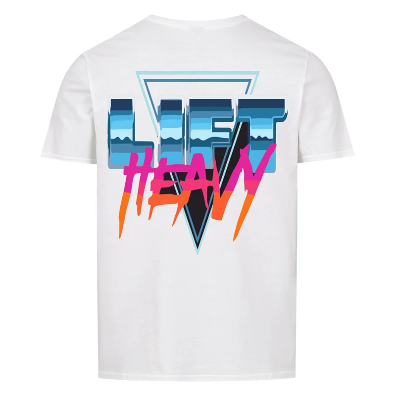 LIFT HEAVY - Regular Shirt - Backprint