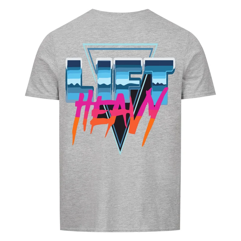 LIFT HEAVY - Regular Shirt - Backprint