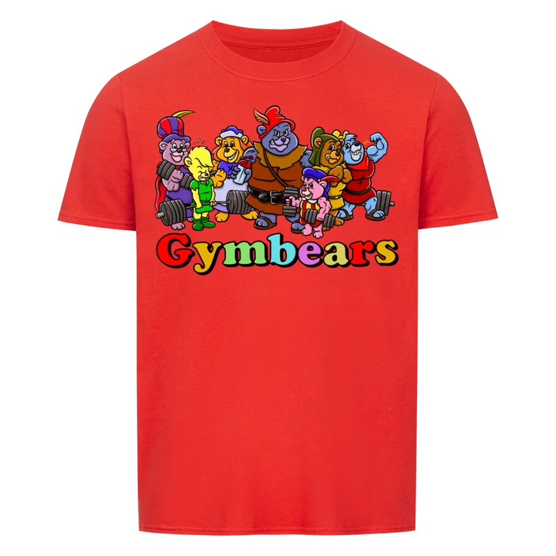 GYMBEARS - Regular Shirt - Frontprint