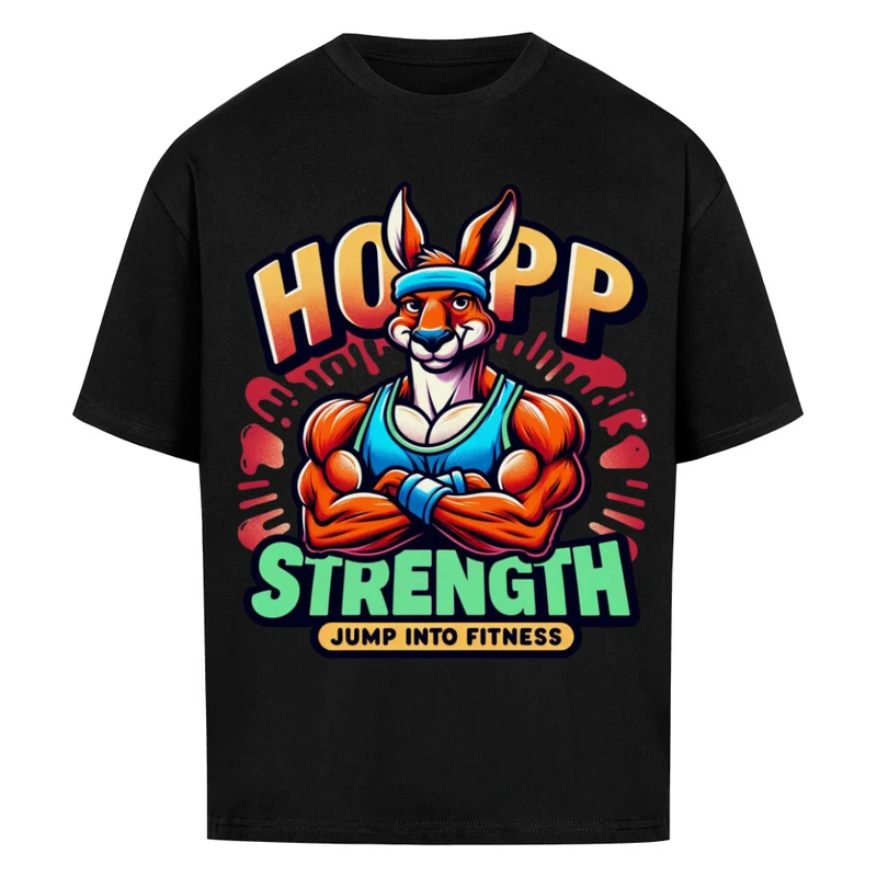HOPP - OVERSIZED SHIRT FRONTPRINT
