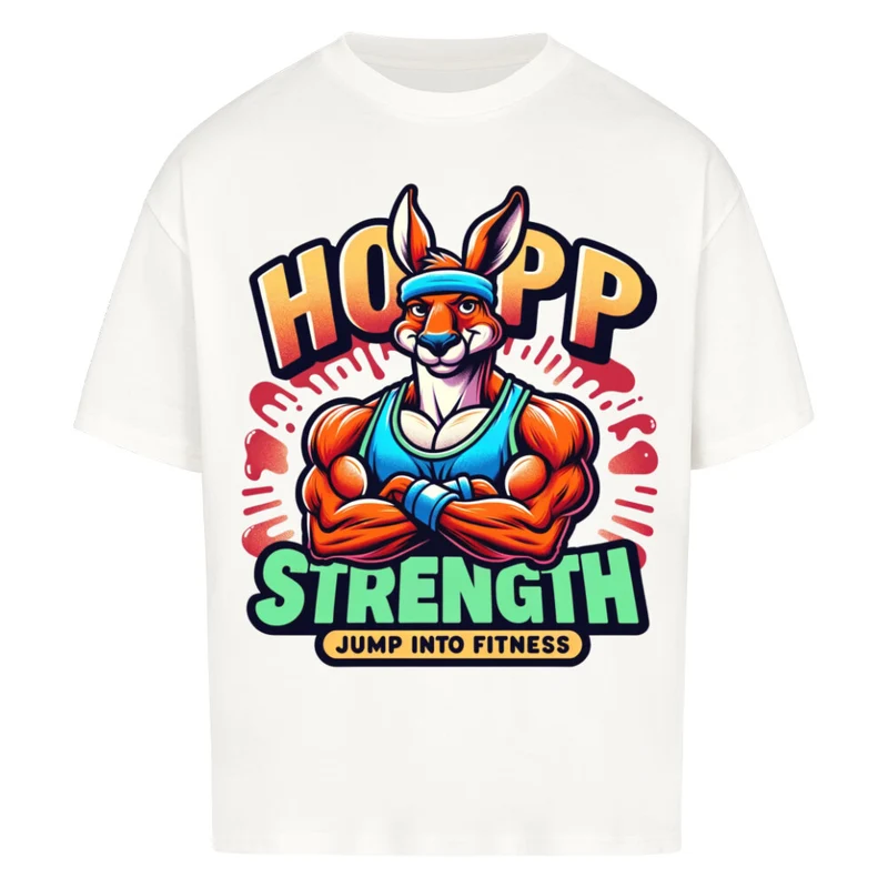 HOPP - OVERSIZED SHIRT FRONTPRINT