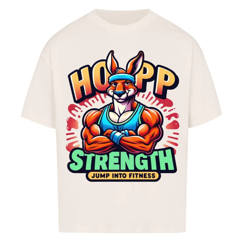 HOPP - OVERSIZED SHIRT FRONTPRINT