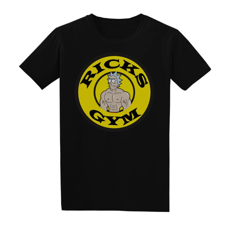 RICKS GYM - Regular Shirt - Frontprint
