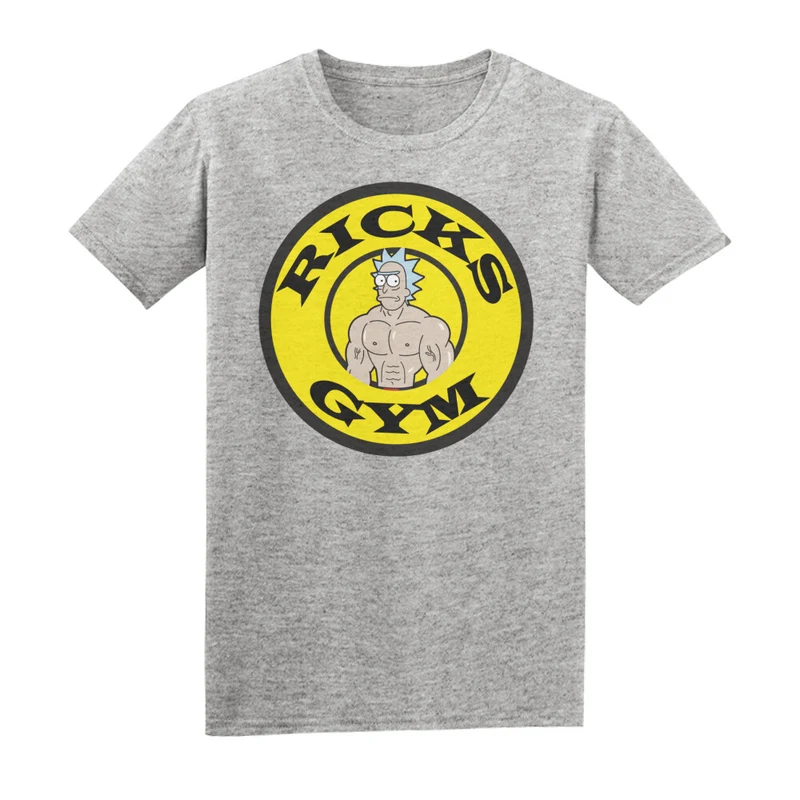 RICKS GYM - Regular Shirt - Frontprint
