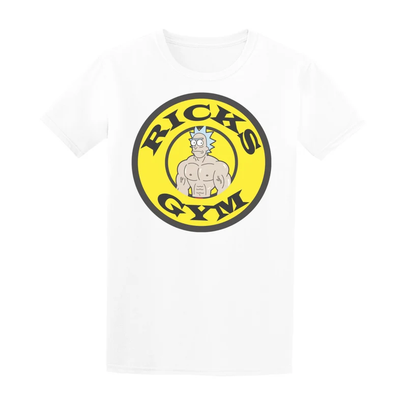 RICKS GYM - Regular Shirt - Frontprint