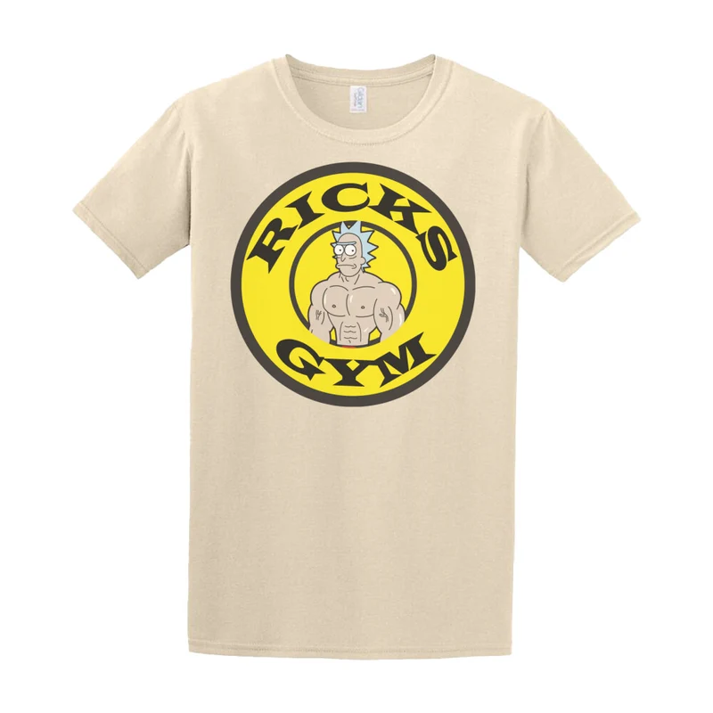RICKS GYM - Regular Shirt - Frontprint