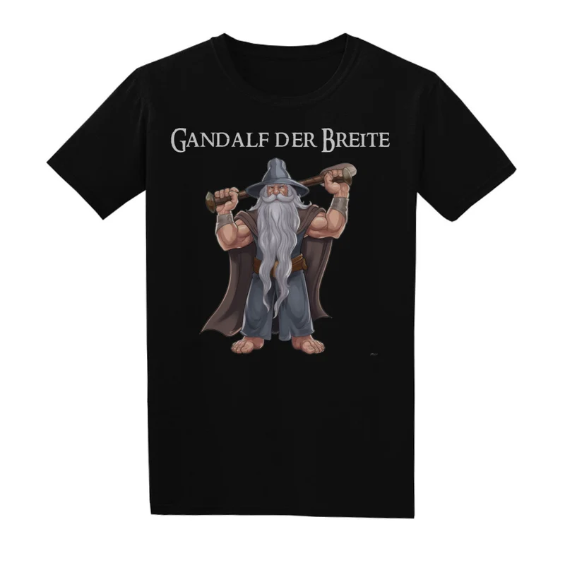 GANDALF DER BREITE - Regular Shirt - Frontprint