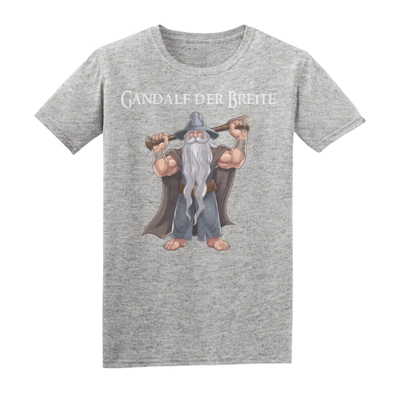 GANDALF DER BREITE - Regular Shirt - Frontprint