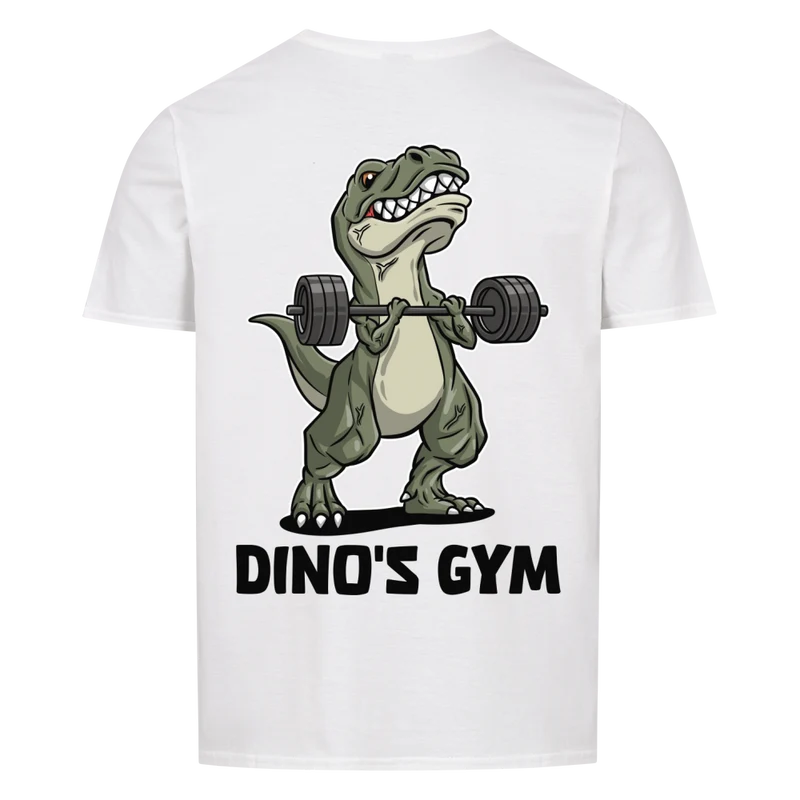 DINO GYM - Regular Shirt - Backprint