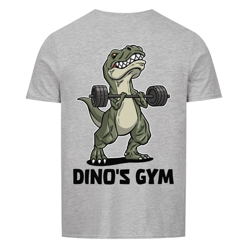 DINO GYM - Regular Shirt - Backprint