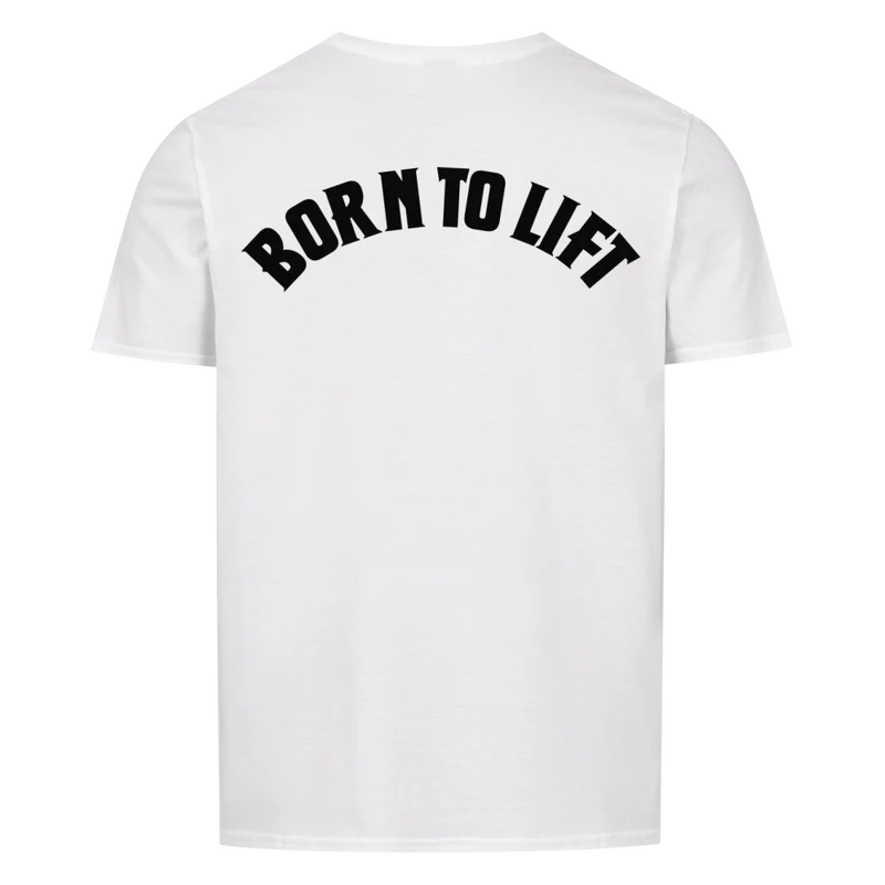 BORN TO LLIFT - Regular Shirt - Backprint